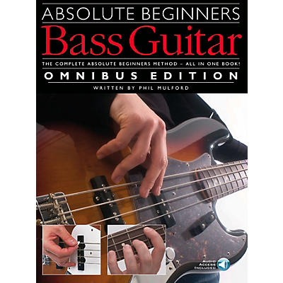 Music Sales Absolute Beginners - Bass Guitar - Omnibus Edition Music Sales America Softcover Audio Online by Various