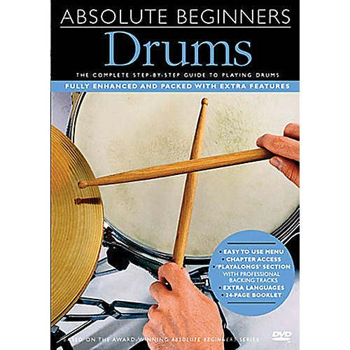 Absolute Beginners - Drums Music Sales America Series DVD