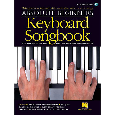 Music Sales Absolute Beginners - Keyboard Songbook Book/Audio Online