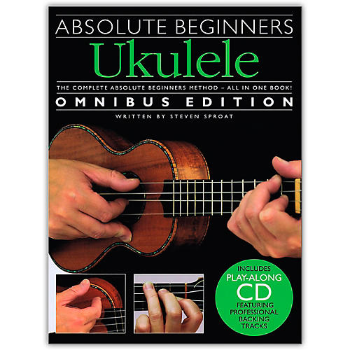 Music Sales Absolute Beginners Ukulele - Books 1 & 2 with CD