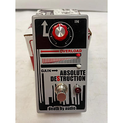 Death By Audio Absolute Destruction Effect Pedal