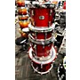 Used Yamaha Absolute Hybrid Maple Drum Kit RED AUTUMN
