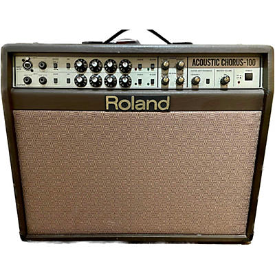 Roland Ac100 Acoustic Chorus 100W 1X12 Acoustic Guitar Combo Amp
