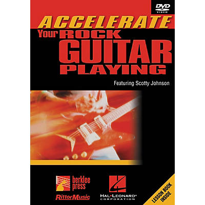 Hal Leonard Accelerate Your Rock Guitar Playing DVD