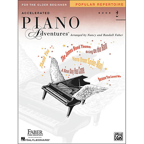 Faber Piano Adventures Accelerated Piano Adventures Pop Repertoire Book 2 - Faber Piano