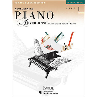 Faber Piano Adventures Accelerated Piano Adventures Theory Book 1 For The Older Beginner