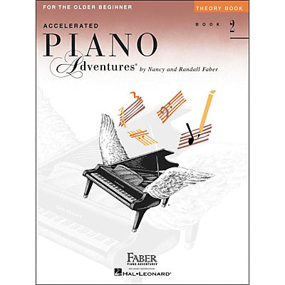 Faber Piano Adventures Accelerated Piano Adventures Theory Book for The Older Beginner Book 2 - Faber Piano