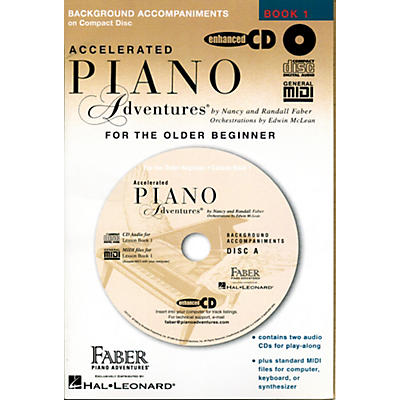 Faber Piano Adventures Accelerated Piano Adventures for The Older Beginner CD - Faber Piano