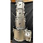 Used Ludwig Accent CS Drum Kit Chrome Silver