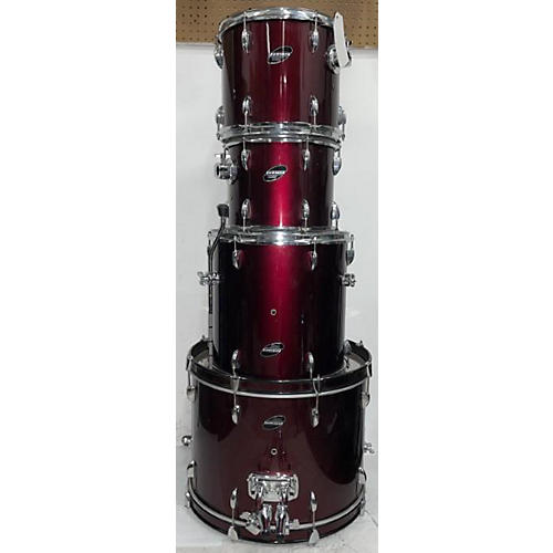 Ludwig Accent Drum Kit Candy Apple Red
