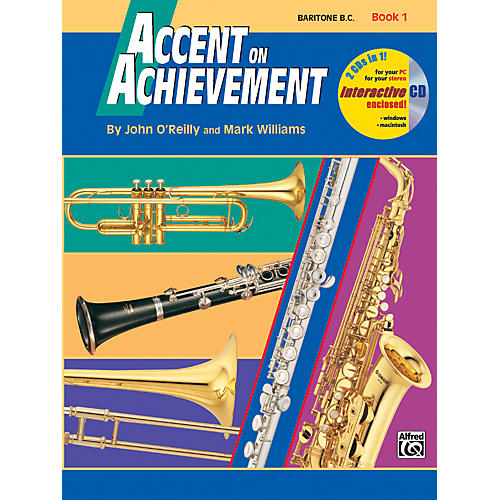 Alfred Accent on Achievement Book 1 Baritone B.C. Book & CD