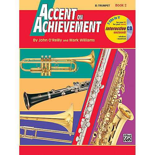 Alfred Accent on Achievement Book 2 B-Flat Trumpet Book & CD
