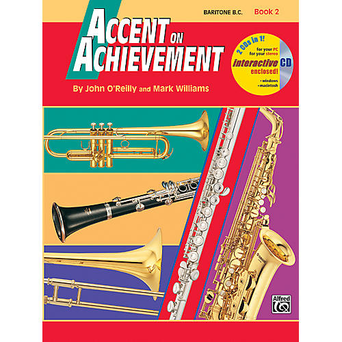 Alfred Accent on Achievement Book 2 Baritone B.C. Book & CD
