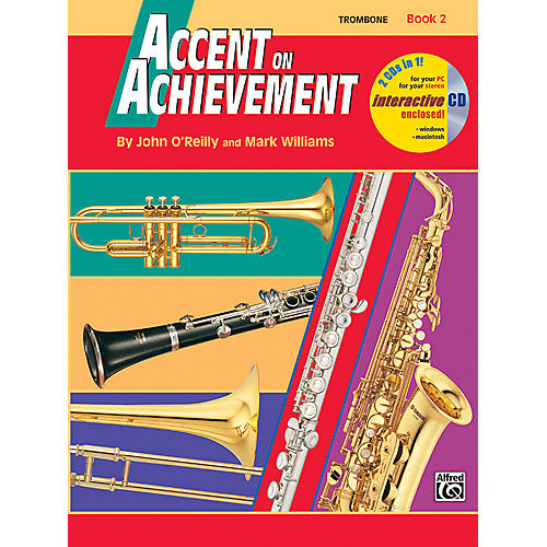 Alfred Accent on Achievement Book 2 Trombone Book & CD