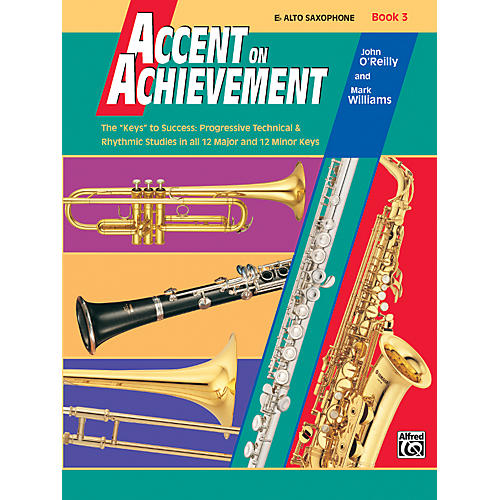 Alfred Accent on Achievement Book 3 E-Flat Alto Saxophone