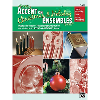 Alfred Accent on Christmas and Holiday Ensembles Flute