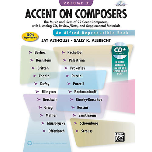 Alfred Accent on Composers Volume 2 Book & CD