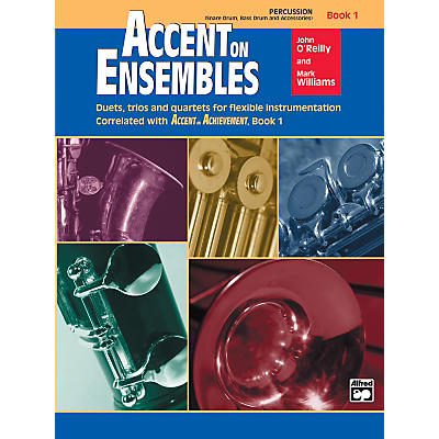 Alfred Accent on Ensembles Book 1 Percussion