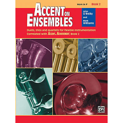 Alfred Accent on Ensembles Book 2 Horn in F