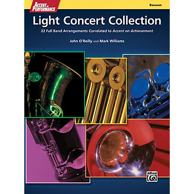 Alfred Accent on Performance Light Concert Collection Bassoon Book