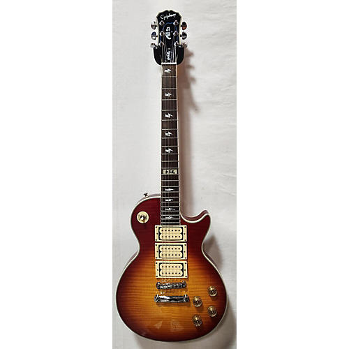 Epiphone Ace Frehley Signature Les Paul Solid Body Electric Guitar Heritage Cherry Sunburst
