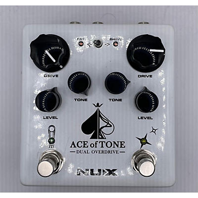 NUX Ace Of Tone Dual Overdrive Effect Pedal