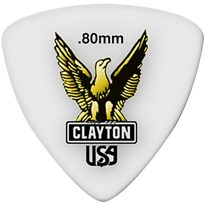 Clayton Acetal Rounded Triangle Guitar Picks