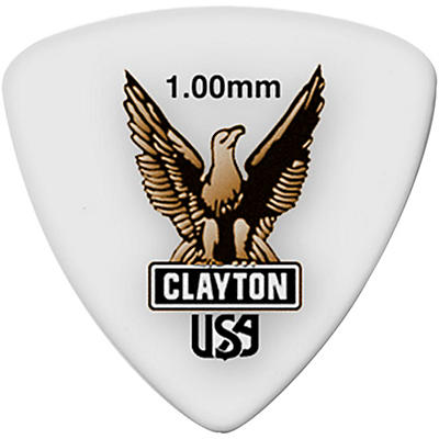 Clayton Acetal Rounded Triangle Guitar Picks