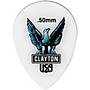Clayton Acetal Small Teardrop Guitar Picks .50 mm 1 Dozen