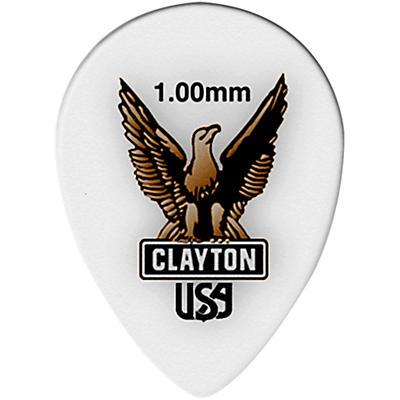 Clayton Acetal Small Teardrop Guitar Picks