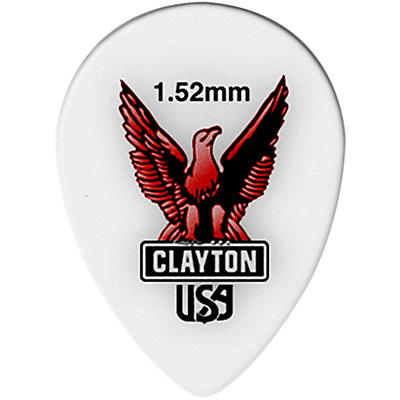 Clayton Acetal Small Teardrop Guitar Picks