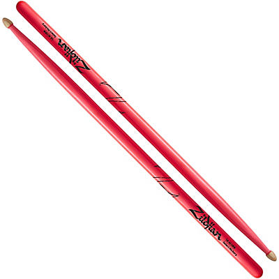 Zildjian Acorn Tip Neon Pink Drum Sticks
