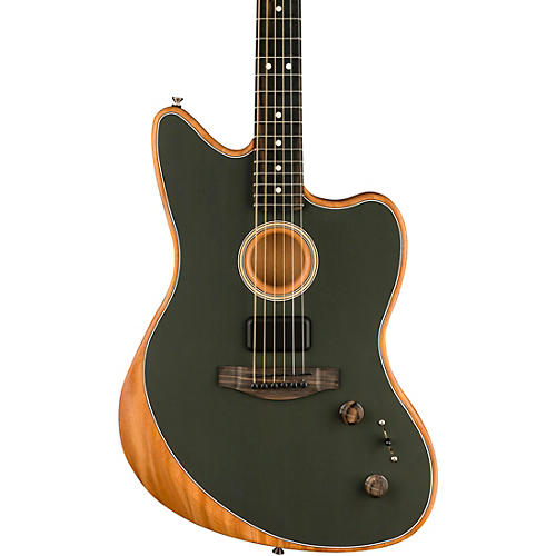 Fender Acoustasonic Jazzmaster Acoustic-Electric Guitar Tungsten