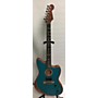 Used Fender Acoustasonic Jazzmaster Acoustic Electric Guitar Ocean Turquoise