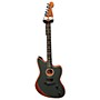 Used Fender Acoustasonic Jazzmaster Acoustic Electric Guitar Black