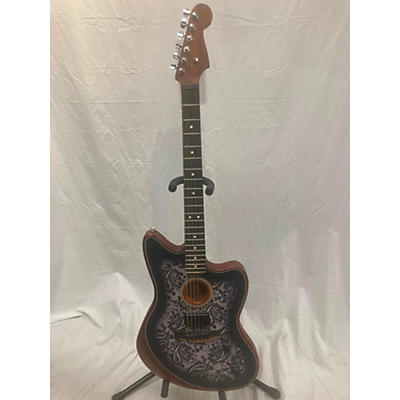 Fender Acoustasonic Jazzmaster Limited Editon Paisley Acoustic Electric Guitar
