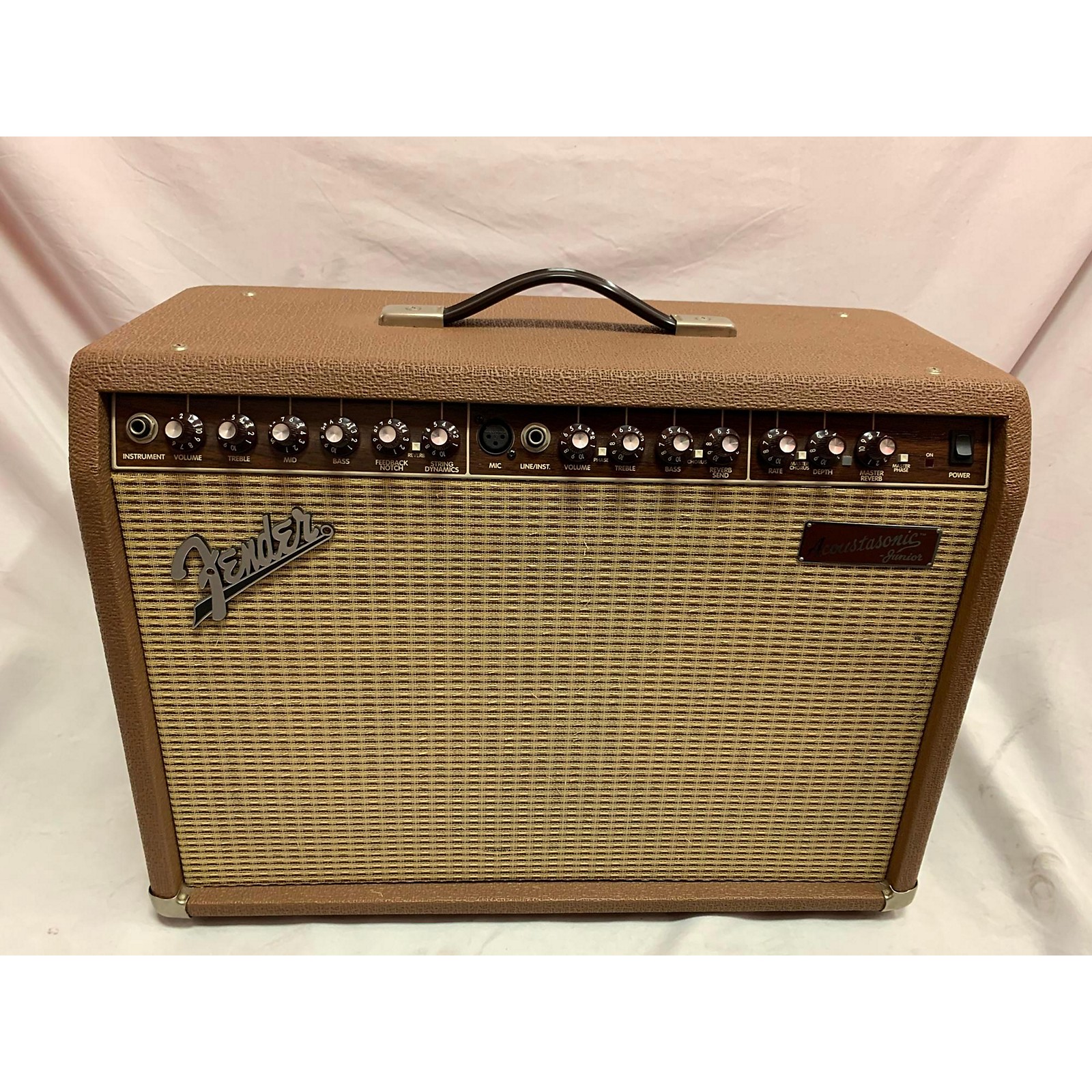 Used Fender Acoustasonic Jr Dsp 80W Acoustic Guitar Combo Amp