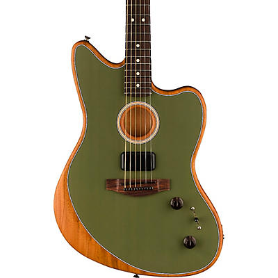 Fender Acoustasonic Player Jazzmaster Sitka Spruce-Mahogany Acoustic-Electric Guitar