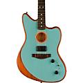 Fender Acoustasonic Player Jazzmaster Sitka Spruce-Mahogany Acoustic-Electric Guitar Antique OliveIce Blue