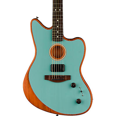 Fender Acoustasonic Player Jazzmaster Sitka Spruce-Mahogany Acoustic-Electric Guitar