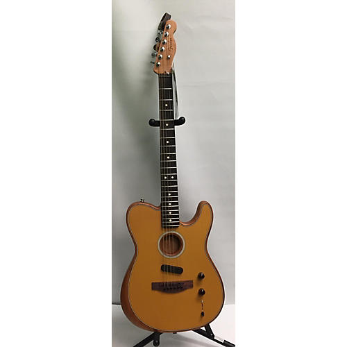 Fender Acoustasonic Player Telecaster Acoustic Electric Guitar Butterscotch Blonde