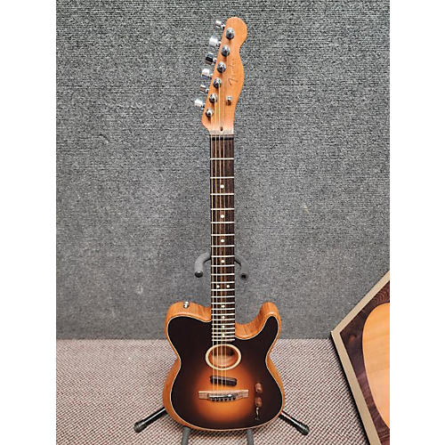 Fender Acoustasonic Player Telecaster Acoustic Electric Guitar Sunburst