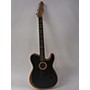 Used Fender Acoustasonic Player Telecaster Acoustic Electric Guitar Black