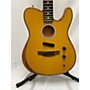 Used Fender Acoustasonic Player Telecaster Acoustic Electric Guitar Worn TV Yellow