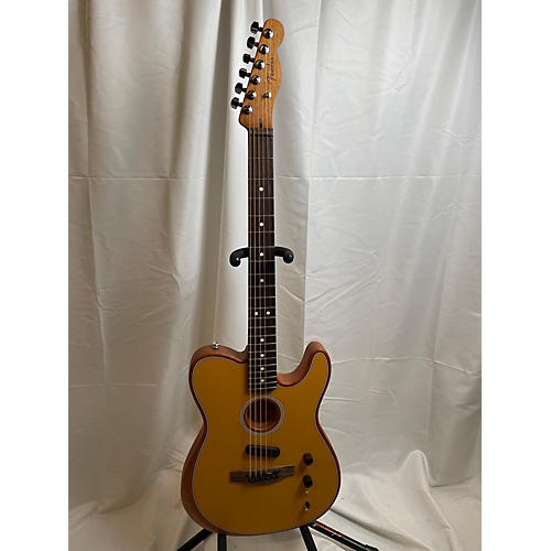 Fender Acoustasonic Player Telecaster Acoustic Electric Guitar Butterscotch