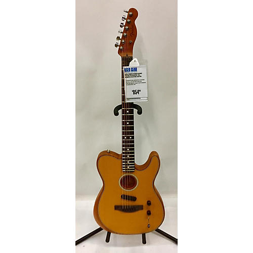 Fender Acoustasonic Player Telecaster Acoustic Electric Guitar TV Yellow