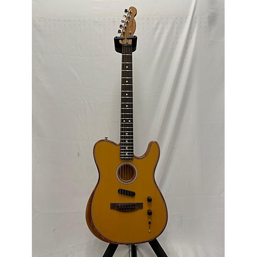 Fender Acoustasonic Player Telecaster Acoustic Electric Guitar Butterscotch Blonde