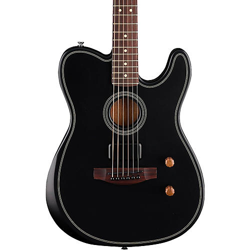 【bandsound】American Acoustasonic TL Fender American Acoustasonic Telecaster - Matte Black