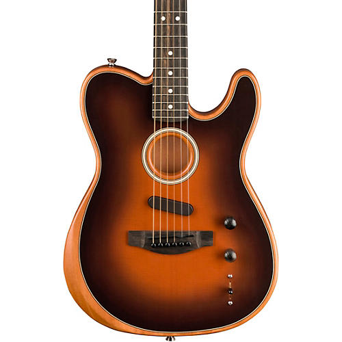 Fender Acoustasonic Telecaster Acoustic-Electric Guitar Condition 2 - Blemished Sunburst 194744124969