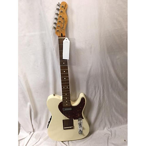 Fender Acoustasonic Telecaster Acoustic Electric Guitar White